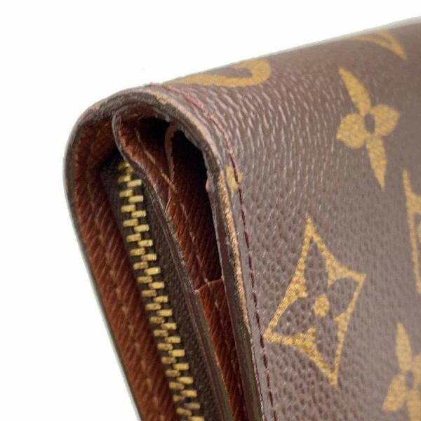 ルイヴィトン 財布 モノグラム コンパクトジップ 旧型 M61667 LOUIS VUITTON ヴィトン 二つ折り財布