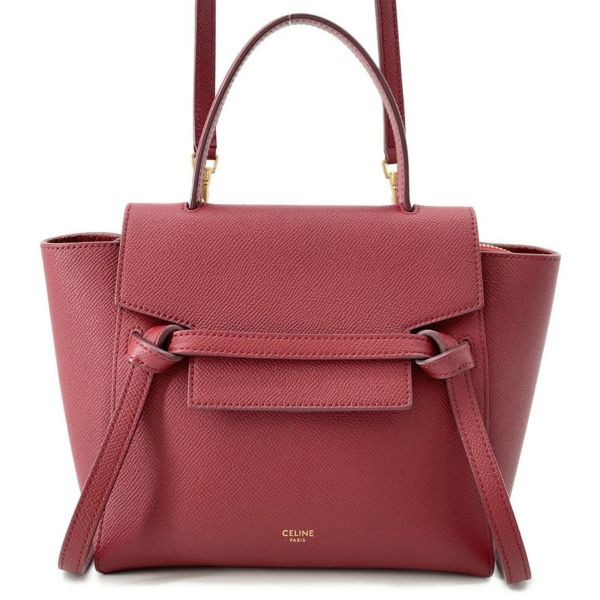 セリーヌ ハンドバッグ ベルトバッグ ナノ レザー 189003 CELINE 2way