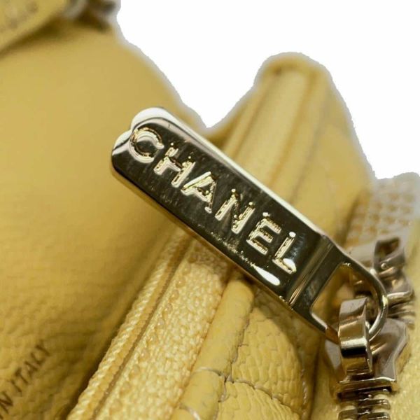 シャネル チェーンウォレット ココマーク アフィニティ ミニ キャビアスキン AP2914 CHANEL 財布