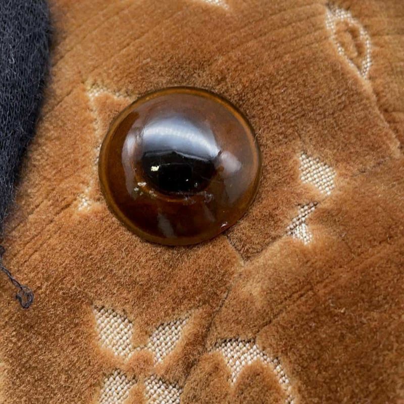 ルイヴィトン ぬいぐるみ ドゥドゥ テディベア モノグラム ベロア GI0739 ヴィトン 2021年限定 くま