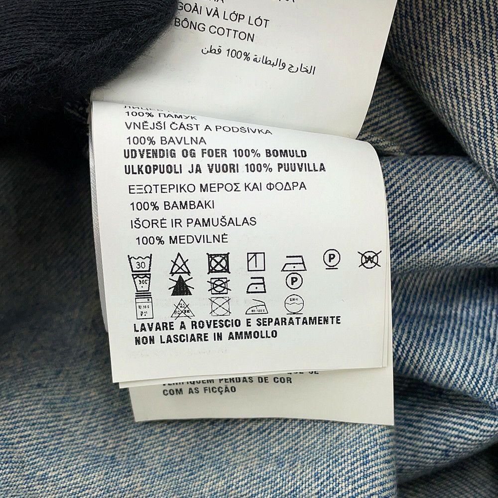 プラダ ワンピース トライアングルロゴ デニムワンピース ダメージ加工 コットン レディースサイズ36 GFA135 PRADA