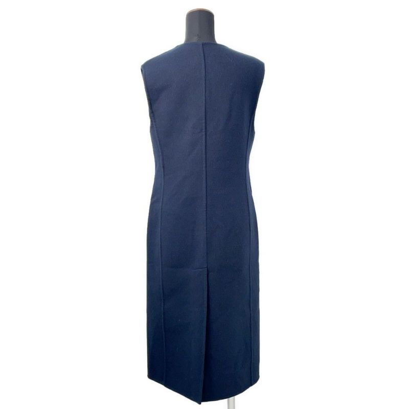 エルメス ロングジレ ベスト カシミヤ レディースサイズ34 HERMES トップス