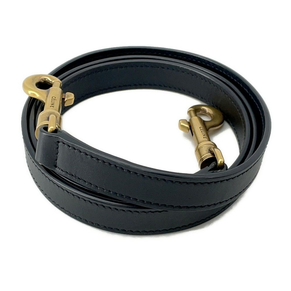 セリーヌ ハンドバッグ ラゲージ ナノショッパー リザード CELINE 2way 黒