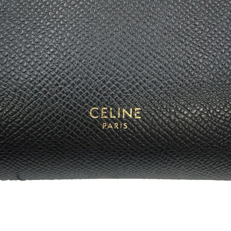 セリーヌ ハンドバッグ ベルトバッグ ナノ 189003 CELINE 2way 黒