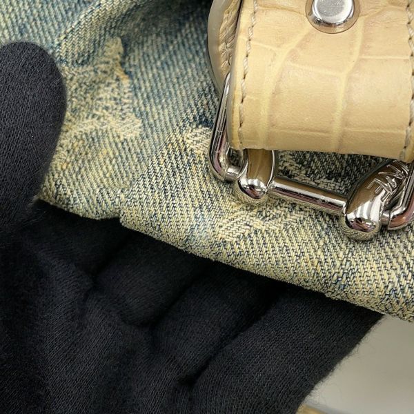 セリーヌ ハンドバッグ パリマカダム デニム CELINE 2way