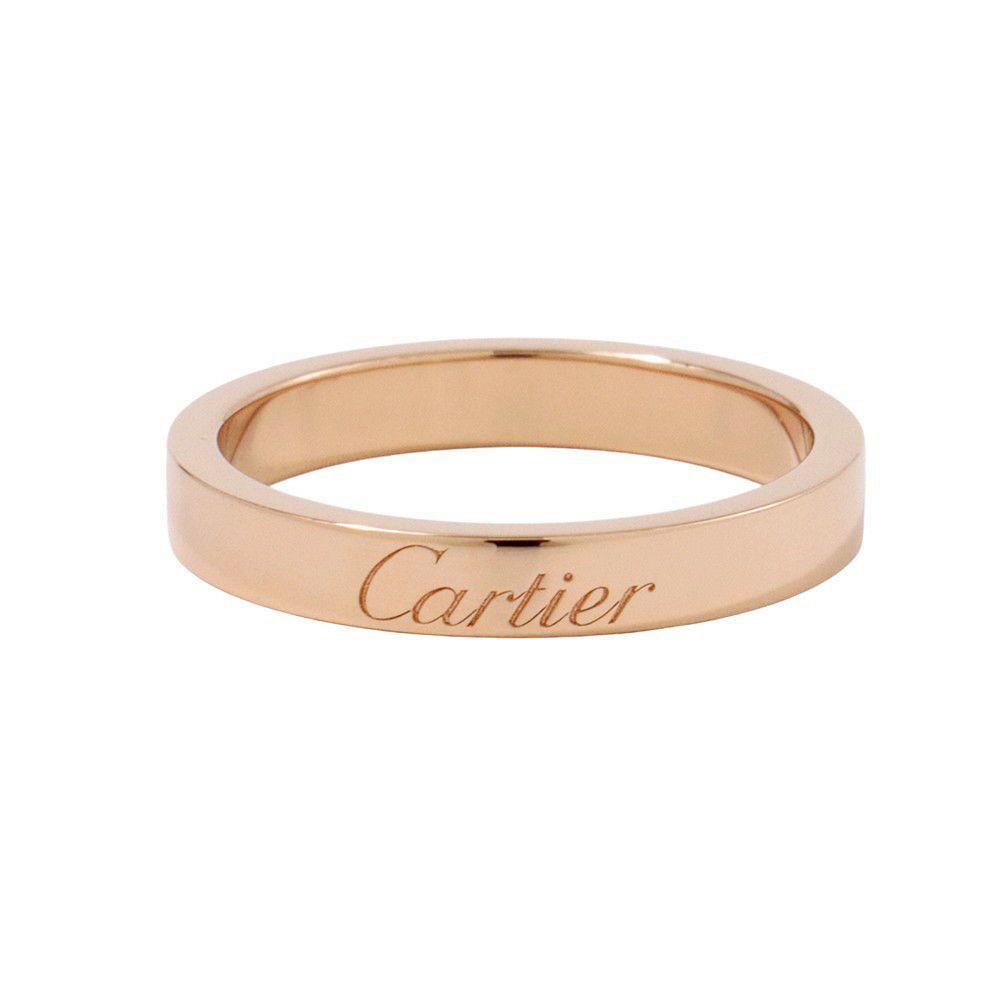 カルティエ リング C ドゥ カルティエ ウェディング K18PGピンクゴールド リングサイズ51 B4087200 Cartier 指輪