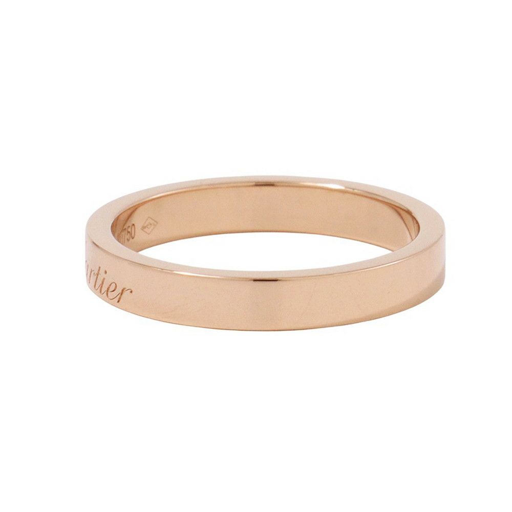 カルティエ リング C ドゥ カルティエ ウェディング K18PGピンクゴールド リングサイズ51 B4087200 Cartier 指輪
