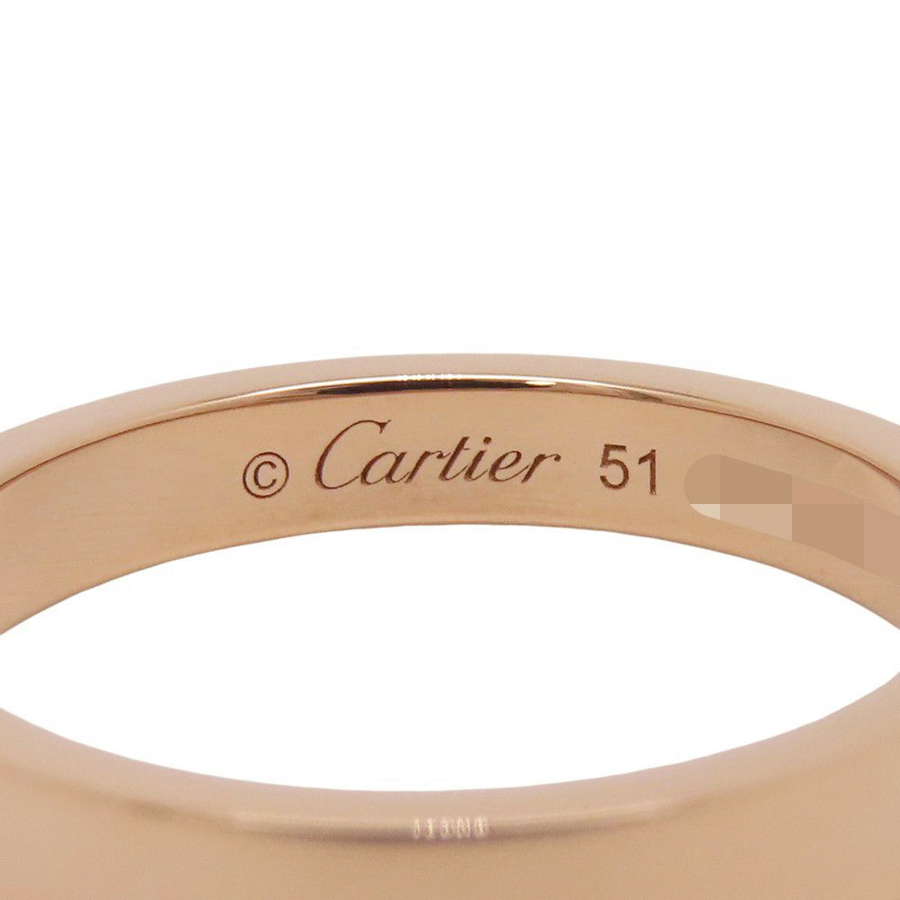 カルティエ リング C ドゥ カルティエ ウェディング K18PGピンクゴールド リングサイズ51 B4087200 Cartier 指輪