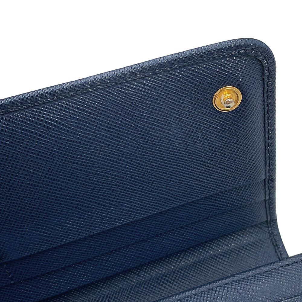 プラダ 長財布 トライアングルロゴ ロングウォレット サフィアーノレザー 1MH132 PRADA