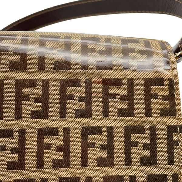 フェンディ ショルダーバッグ ズッキーノ エナメル パテント FENDI バッグ