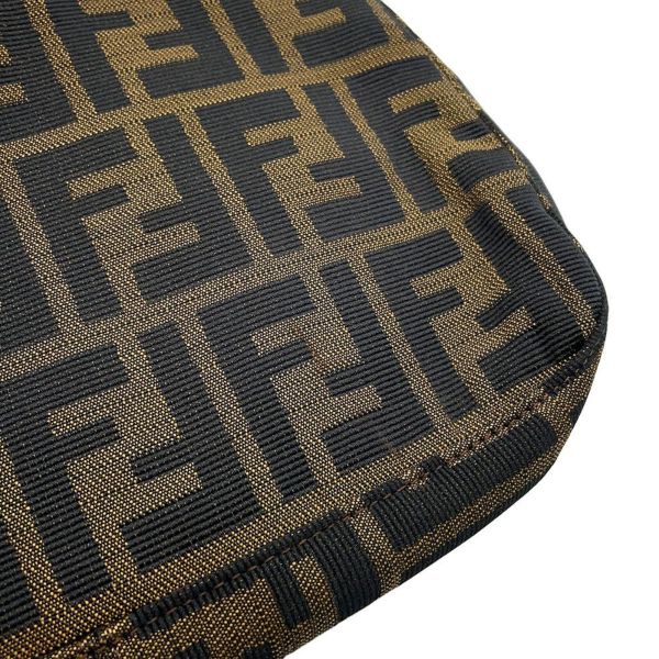 フェンディ ハンドバッグ ズッカ柄 マンマバケット キャンバス レザー 33492 FENDI ワンショルダー