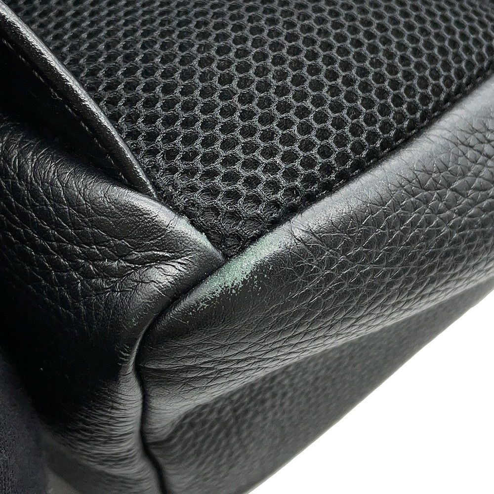 フェンディ リュック ピーカブー レザー 7VZ053 FENDI バッグパック 黒