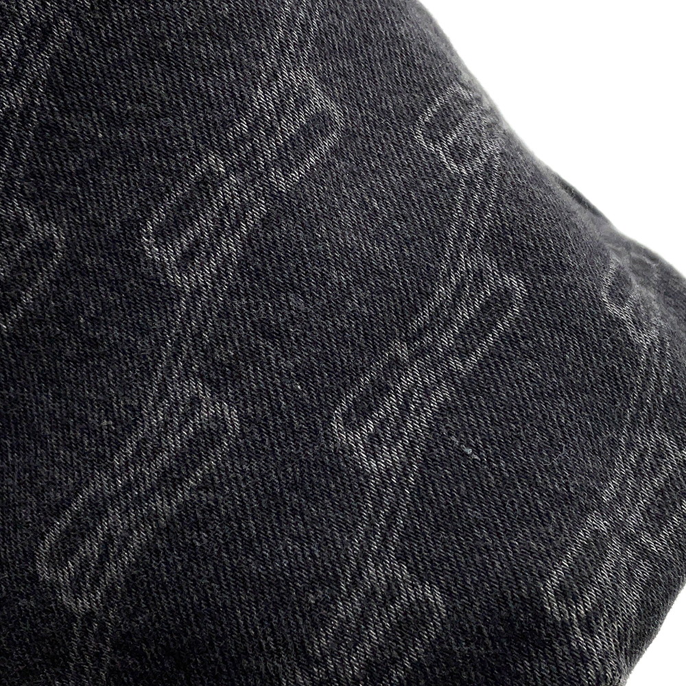 バレンシアガ ショルダーバッグ ル カゴール XS デニム 702431 BALENCIAGA 黒 ミラー付き