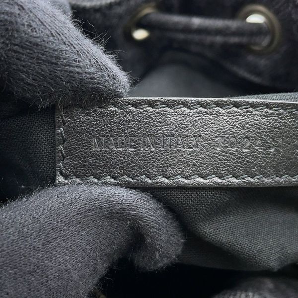 バレンシアガ ショルダーバッグ ル カゴール XS デニム 702431 BALENCIAGA 黒 ミラー付き