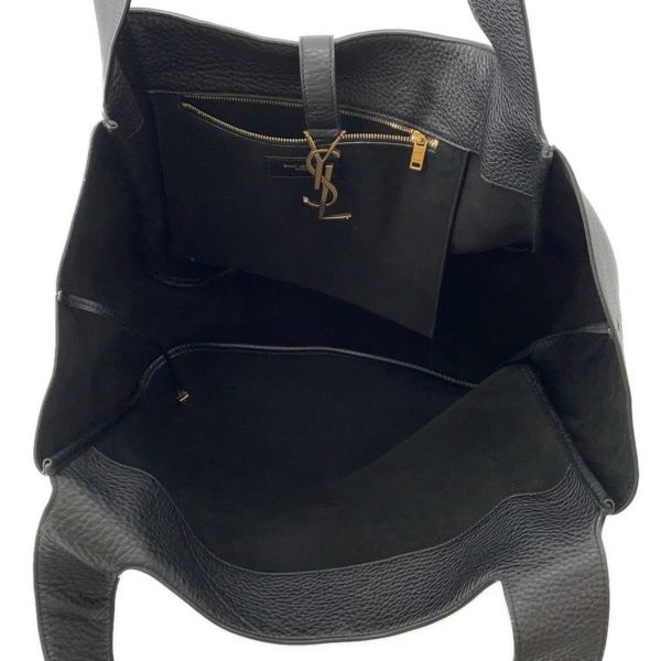 サンローランパリ トートバッグ LE 5 A 7 BEA ル・サンカセット ベア 763435 SAINT LAURENT PARIS 黒
