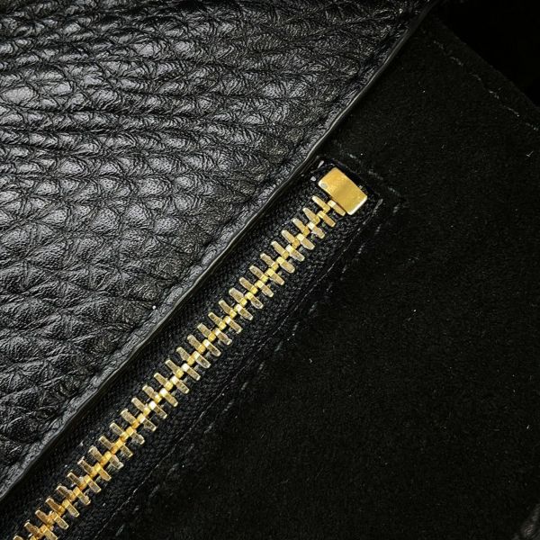 サンローランパリ トートバッグ LE 5 A 7 BEA ル・サンカセット ベア 763435 SAINT LAURENT PARIS 黒