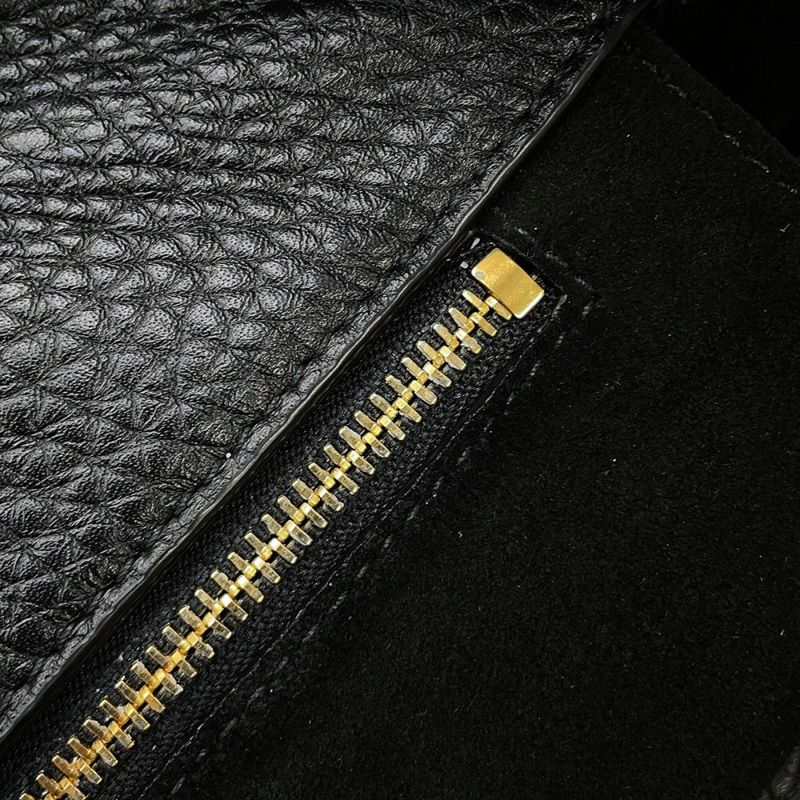 サンローランパリ トートバッグ LE 5 A 7 BEA ル・サンカセット ベア 763435 SAINT LAURENT PARIS 黒