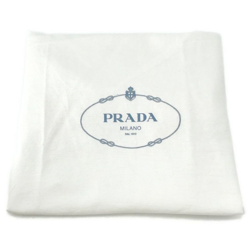 プラダ トートバッグ クロシェ ロゴ ラフィア 1BG392 PRADA