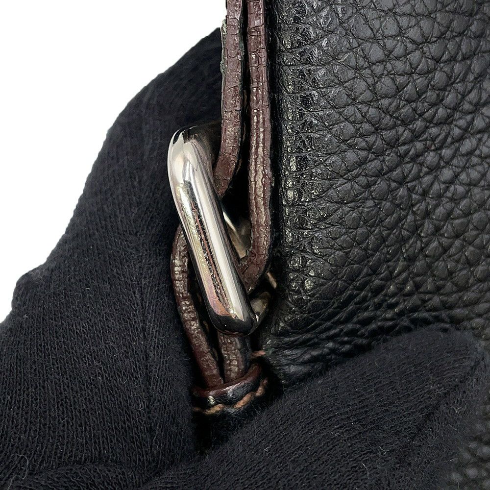 プラダ ショルダーバッグ ロゴ レザー BT0531 PRADA 黒