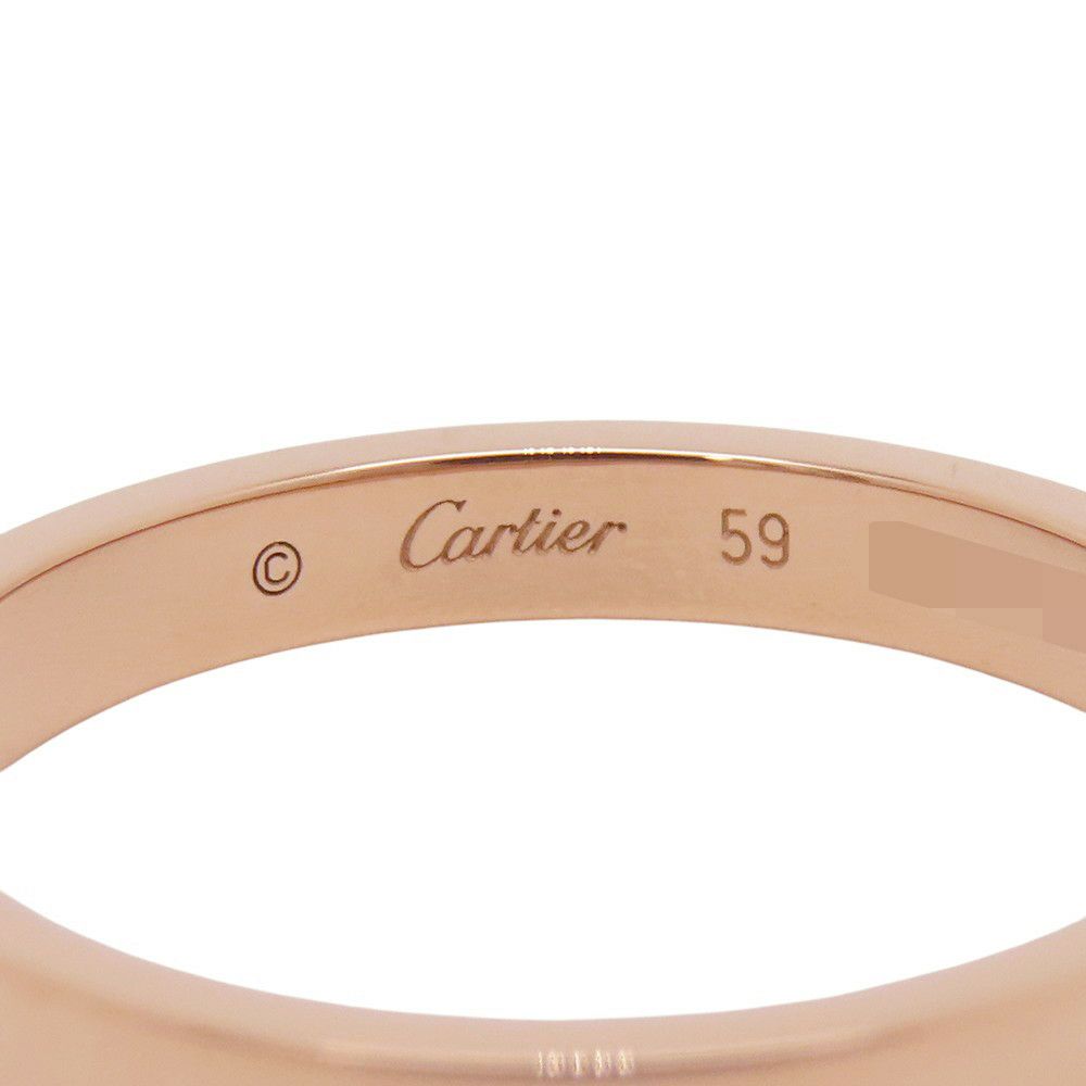 カルティエ リング C ドゥ カルティエ ウェディング K18PGピンクゴールド リングサイズ59 B4087200 Cartier 指輪