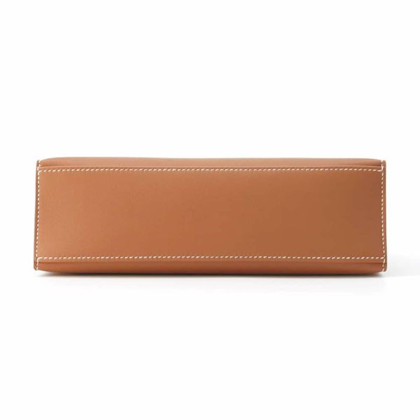 エルメス ハンドバッグ ポシェットケリー ゴールド/ゴールド金具 スイフト B刻印 HERMES バッグ