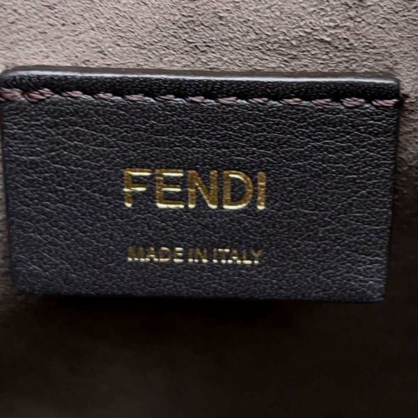 フェンディ ショルダーバッグ モン トレゾール ミニ レザー 8BS010 FENDI バッグ 2wayハンドバッグ