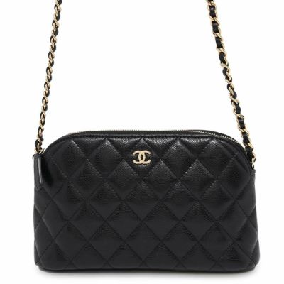 シャネル チェーンショルダーバッグ ココマーク マトラッセ プッシュロック ラムスキン CHANEL 黒 安心保証 |  中古・新品ブランド販売ギャラリーレア公式通販