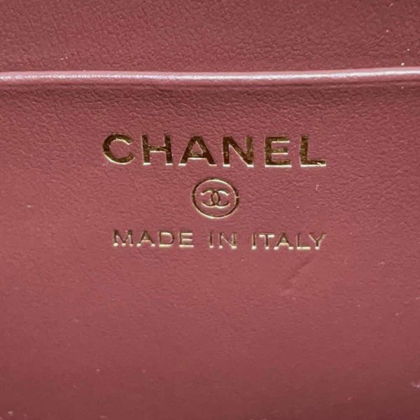 シャネル チェーンショルダーバッグ クラシック マトラッセ キャビアスキン AP4016 CHANEL 黒