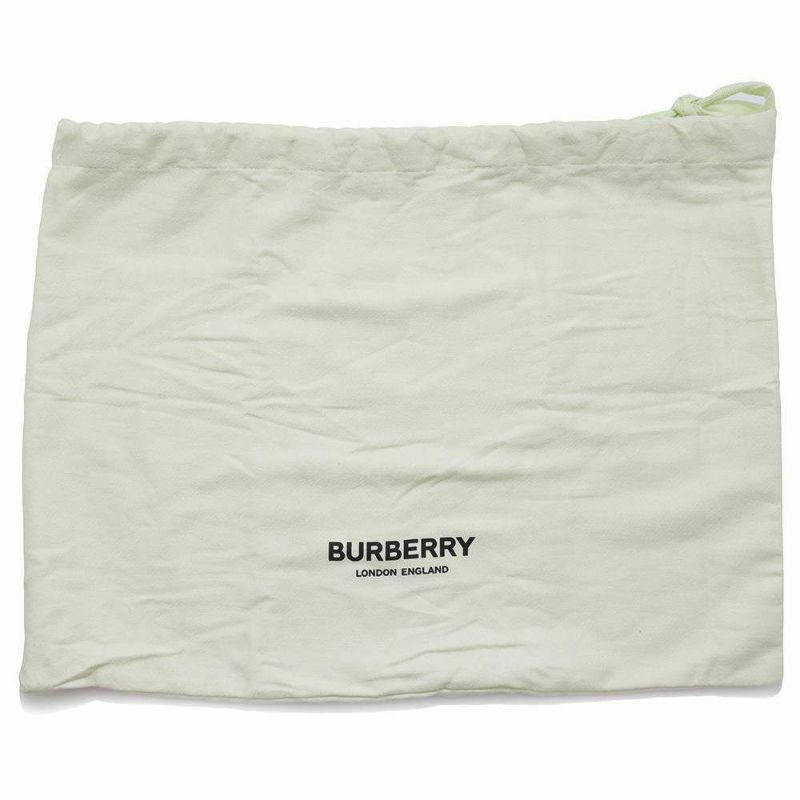バーバリー ショルダーバッグ ロゴ フラップ レザー 8067035 BURBERRY バッグ 斜め掛け 黒