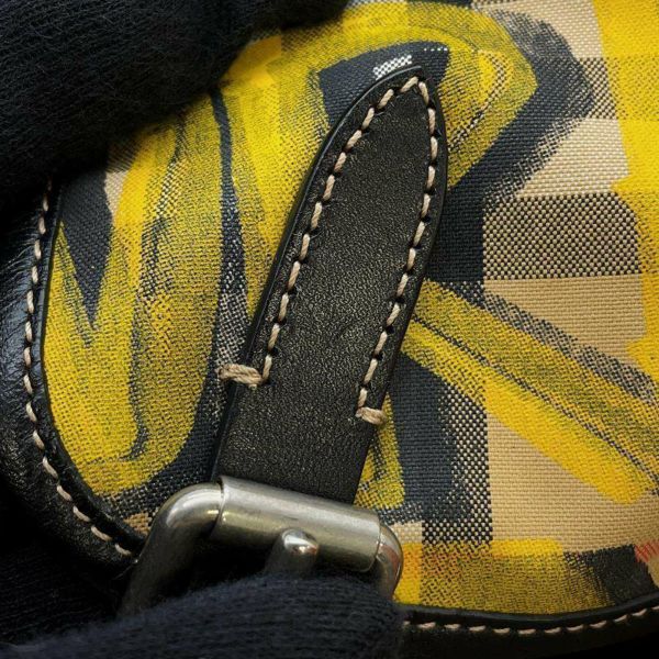 バーバリー リュック ヴィンテージチェック ヘイマーケット グラフティ ミニ 4075833 BURBERRY バッグ バックパック