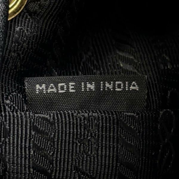 プラダ ハンドバッグ デュエット 巾着 ナイロン レザー1BH038 PRADA ポシェット 2wayショルダーバッグ 黒