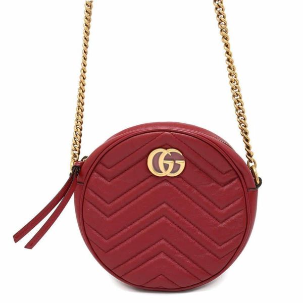 グッチ チェーンショルダーバッグ ラウンド ミニショルダー 550154 GUCCI バッグ ハート