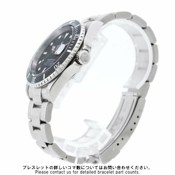 ロレックス サブマリーナ デイト D番 16610 ROLEX 腕時計 黒文字盤