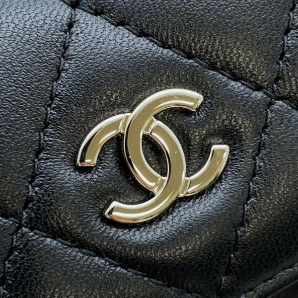 シャネル リュック マトラッセ ココマーク キャビアスキン ミニ AP3753 CHANEL バッグ バックパック 黒