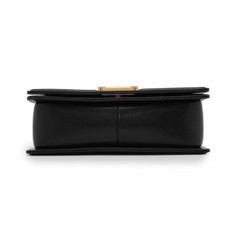 シャネル チェーンショルダーバッグ ボーイシャネル ココマーク トップハンドル A94804 CHANEL 黒