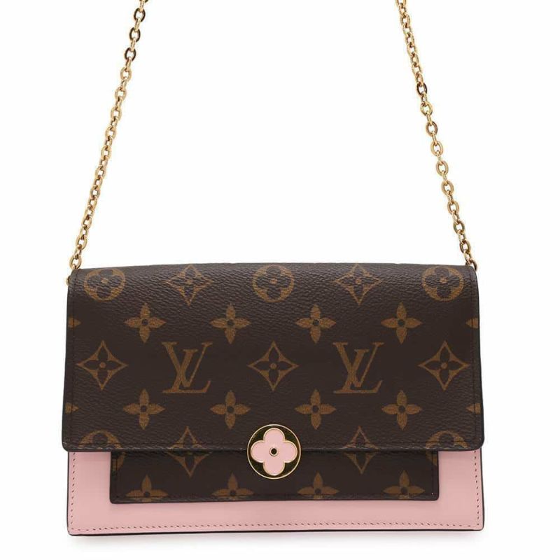ルイヴィトン チェーンウォレット モノグラム ポルトフォイユ・フロール M67405 LOUIS VUITTON 財布 クラッチ ショルダー