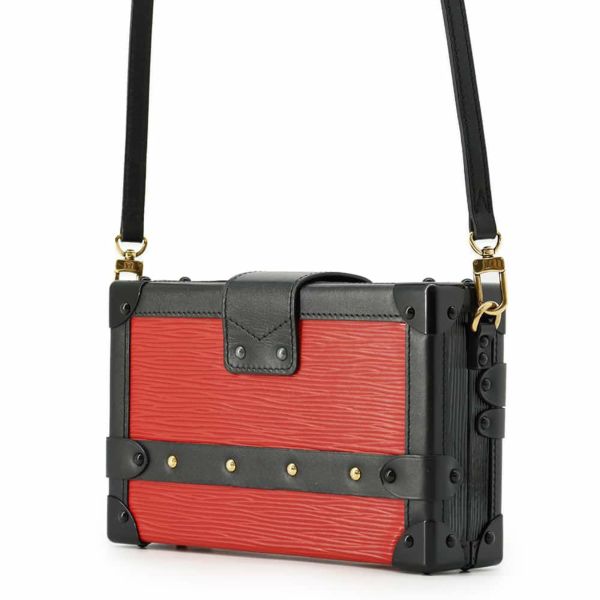 ルイヴィトン ショルダーバッグ エピ プティット・マル M54651 LOUIS VUITTON トランク レッド ブラック 黒