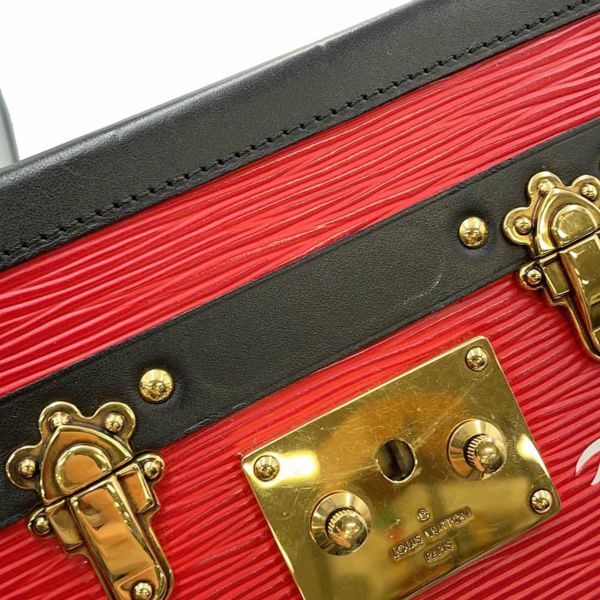 ルイヴィトン ショルダーバッグ エピ プティット・マル M54651 LOUIS VUITTON トランク レッド ブラック 黒