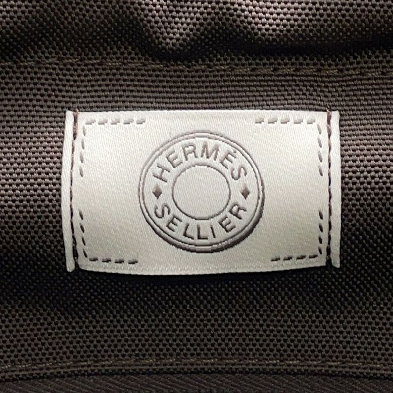 エルメス サックドパンサージュ グルーム ルージュアッシュ/ショコラ/シルバー金具 K刻印 2way