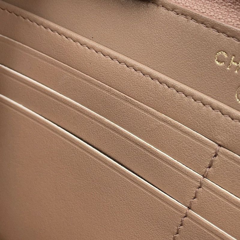 シャネル 長財布 ボーイシャネル ココマーク マトラッセ ラウンドジップウォレット A80815 CHANEL ラウンドファスナー