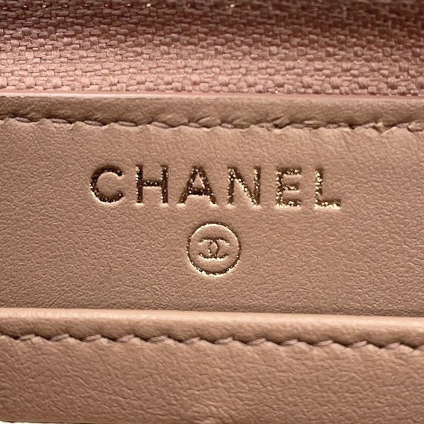 シャネル 長財布 ボーイシャネル ココマーク マトラッセ ラウンドジップウォレット A80815 CHANEL ラウンドファスナー