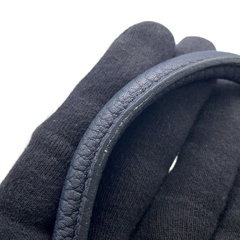 エルメス トートバッグ ガーデンパーティPM ブルーニュイ/シルバー金具 ネゴンダ X刻印