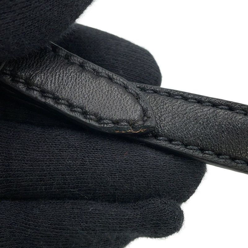 ミュウミュウ ハンドバッグ マテラッセ レザー RL0055 MIUMIU 2way 黒