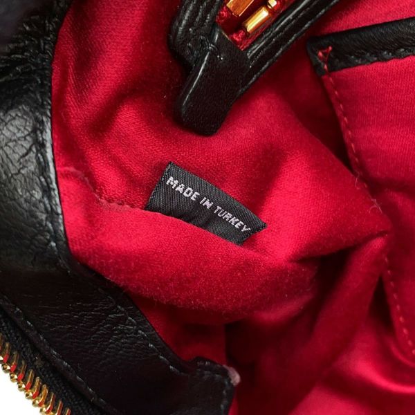 ミュウミュウ ハンドバッグ マテラッセ レザー RL0055 MIUMIU 2way 黒