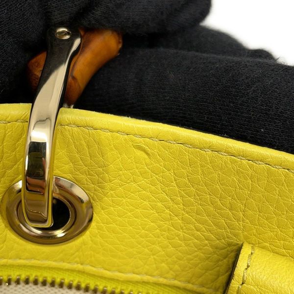 グッチ トートバッグ バンブー ショッパー ラージ レザー 323658 GUCCI 2way