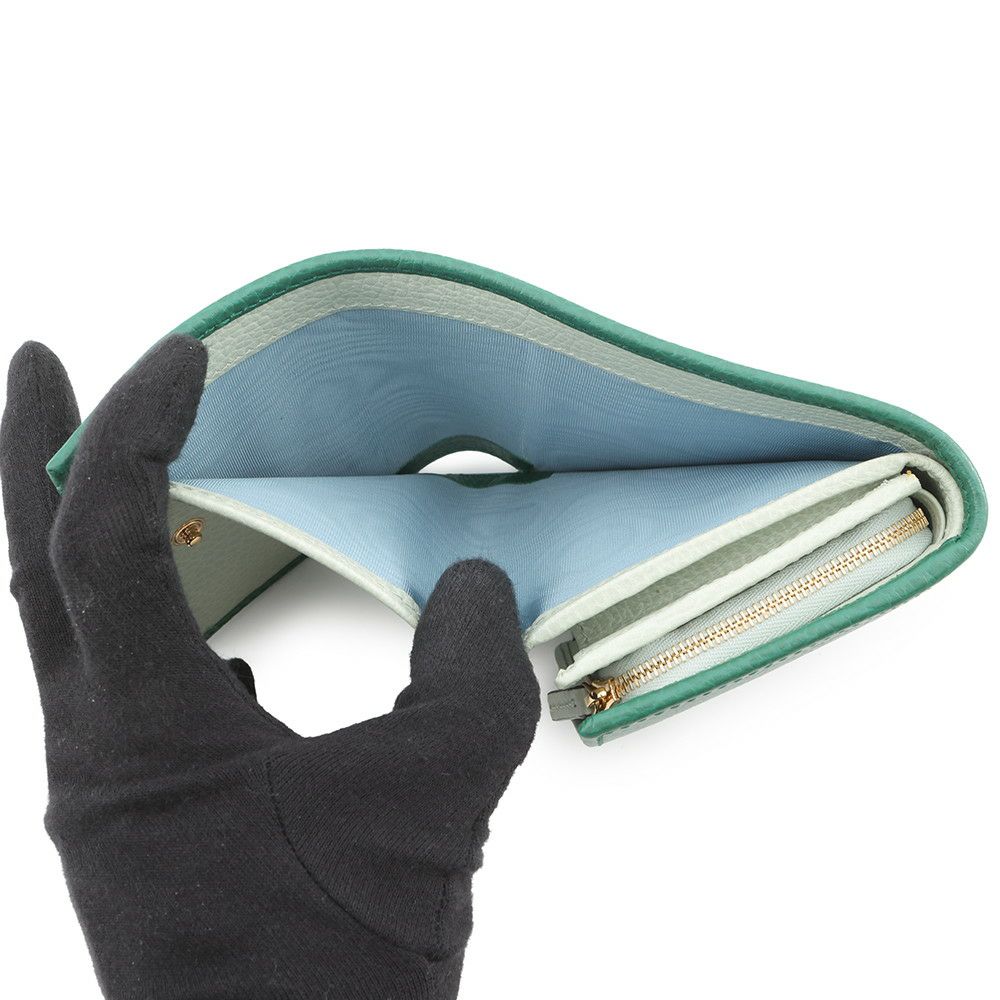 グッチ二つ折り財布 ダブルG ミディアム ウォレット レザー 598587 GUCCI 財布