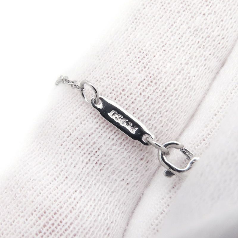 ティファニー ネックレス ソレスト イエローダイヤ 0.23ct/ダイヤ 0.15ct Pt950プラチナ/K18YGイエローゴールド Tiffany&Co.