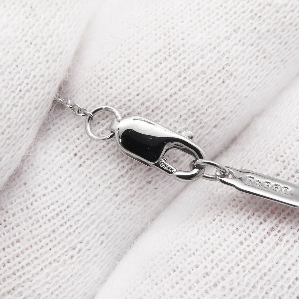 ティファニー ネックレス ソレスト イエローダイヤ 0.23ct/ダイヤ 0.15ct Pt950プラチナ/K18YGイエローゴールド Tiffany&Co.