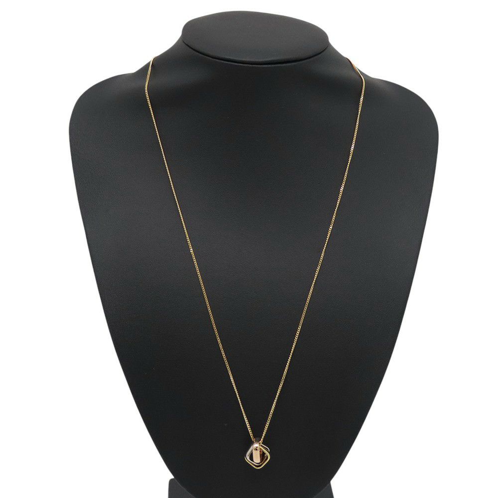 カルティエ ネックレス トリニティ クッション K18YG/K18PG/K18WG B7224955 Cartier ペンダント