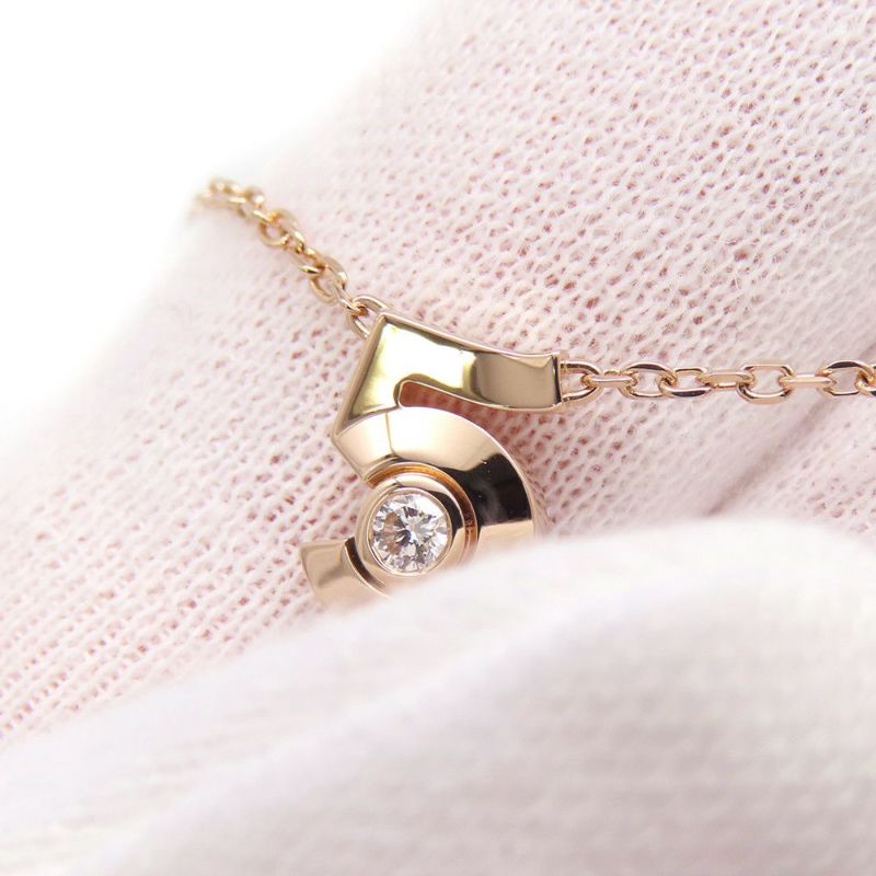 シャネル ネックレス エクストレ ドゥ シャネル N°5 ネックレス ダイヤモンド 5P 計約0.16ct K18PGピンクゴールド J12429